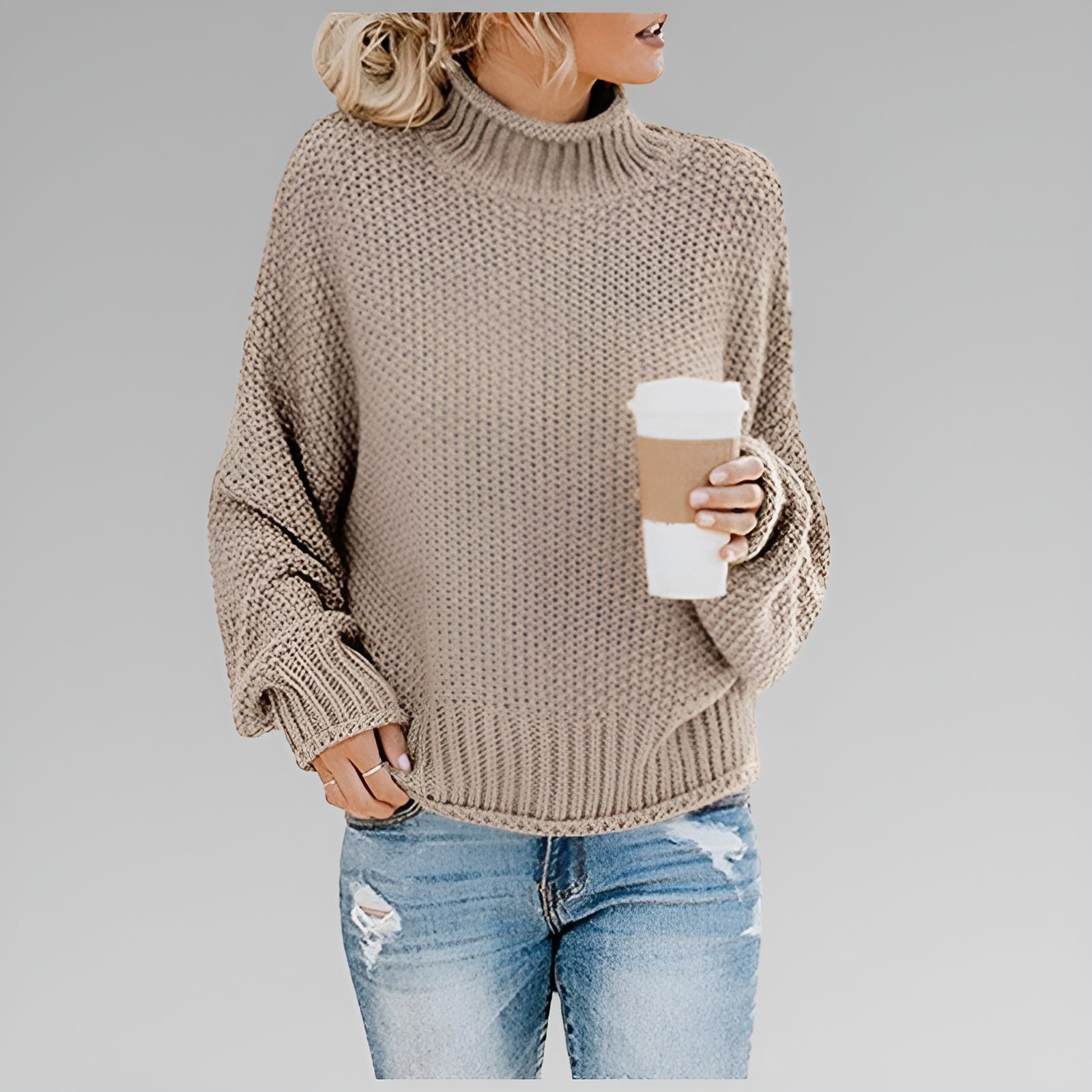 Anna | Women's Classic Cozy Knit Sweater