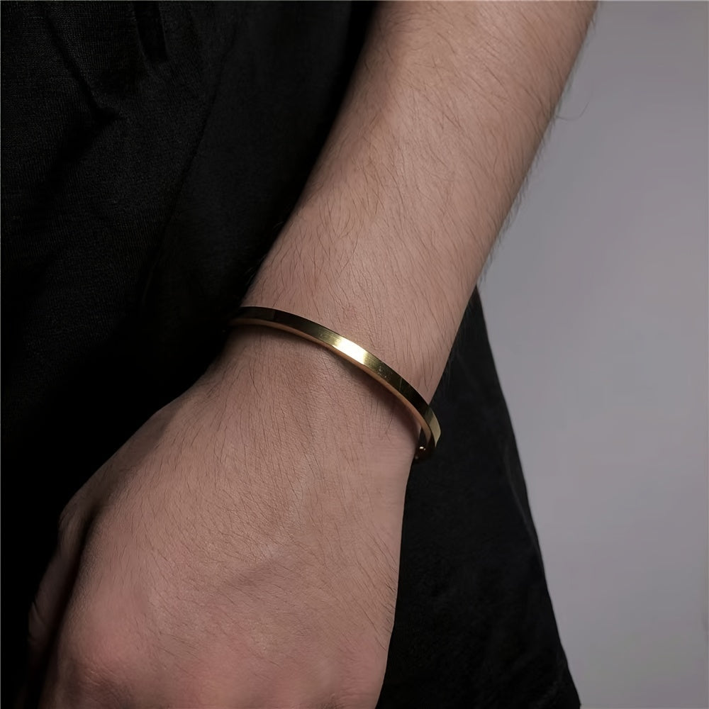 Minimalist Stainless Steel Bracelet