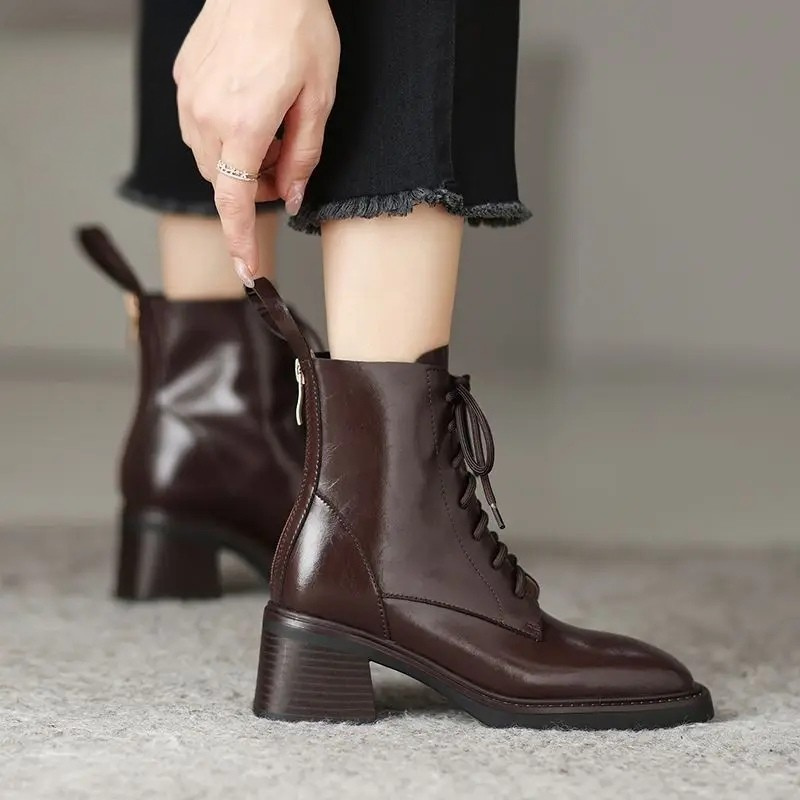Jovinna™| Square Ankle Boots
