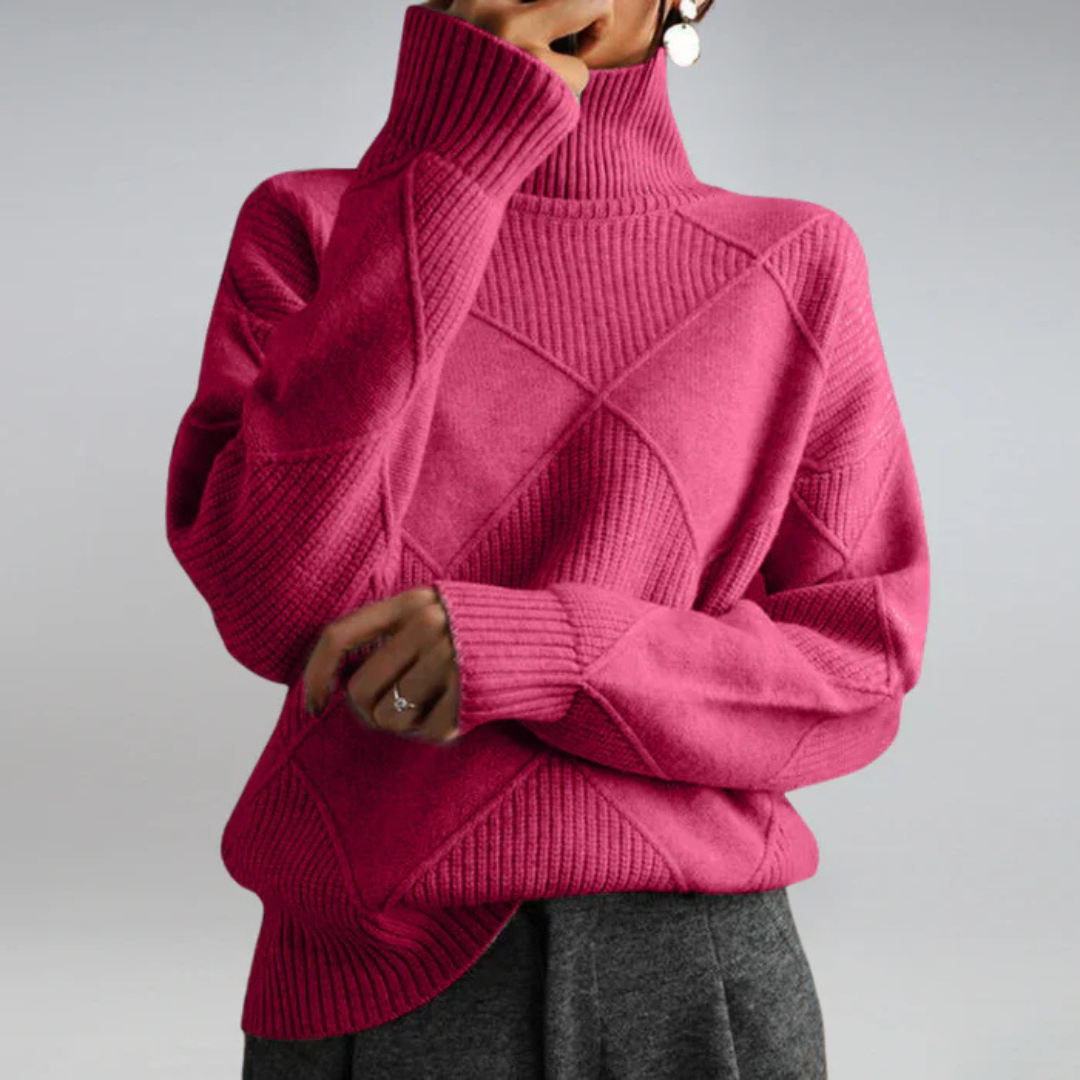 Lauren | Women's Cashmere Turtleneck Sweater