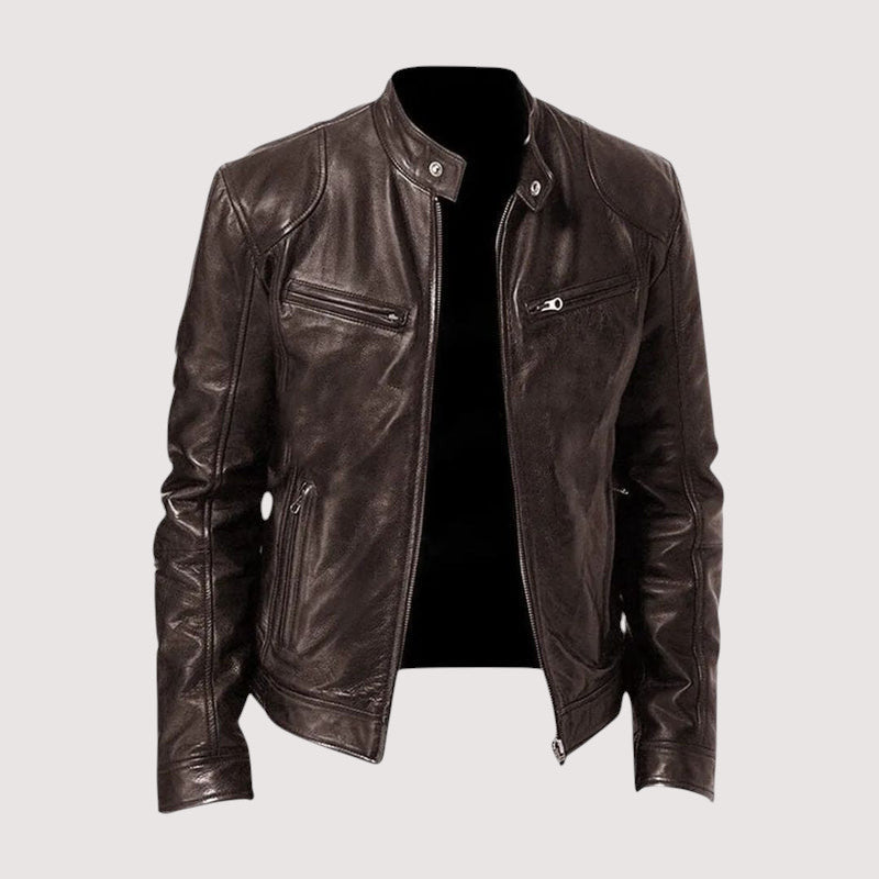 Collin | Men's Leather Jacket