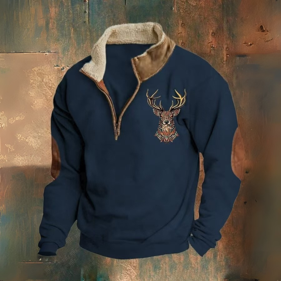 Paolo | Quarter Zip Sweater