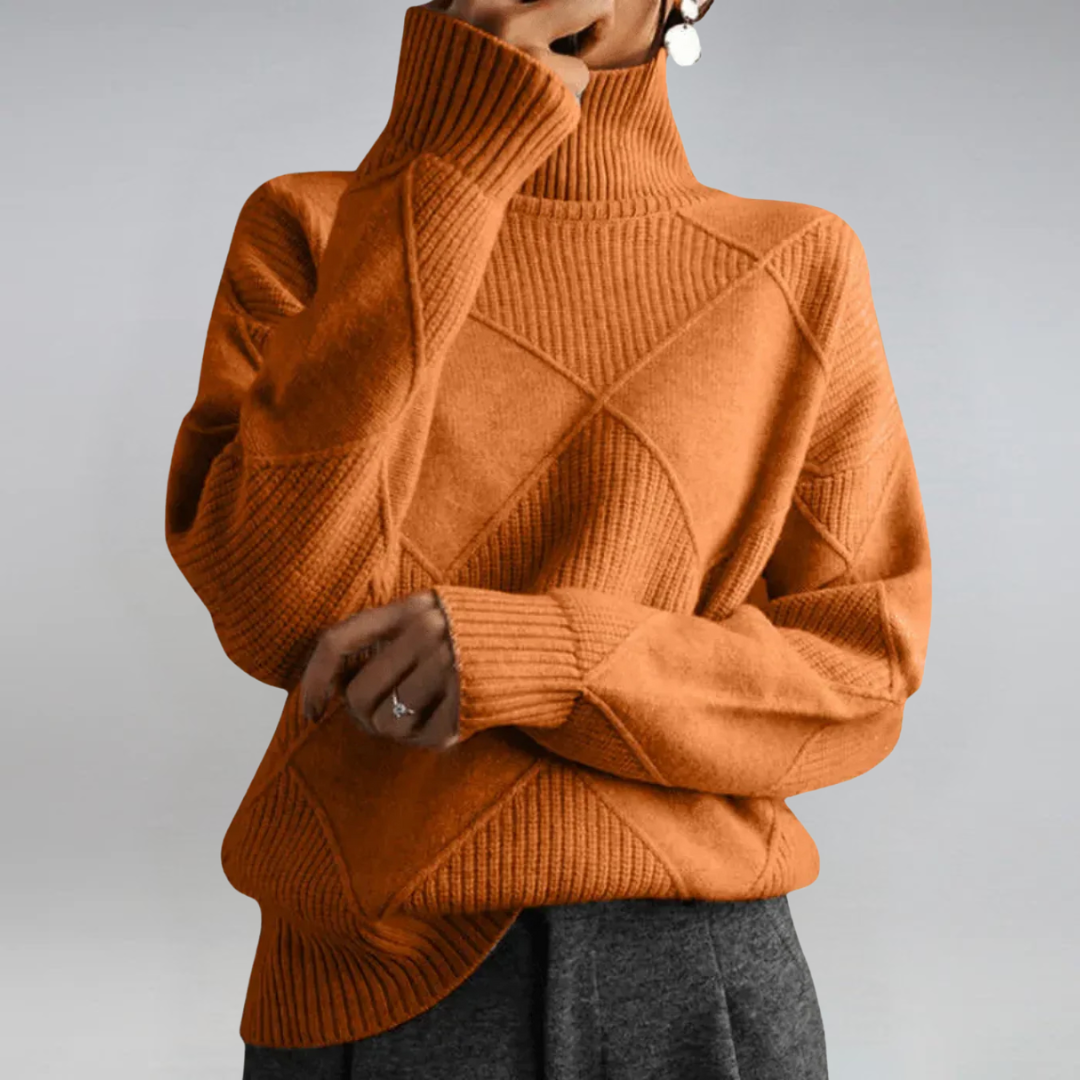 Lauren | Women's Cashmere Turtleneck Sweater
