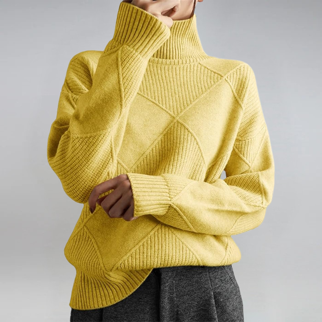 Lauren | Women's Cashmere Turtleneck Sweater