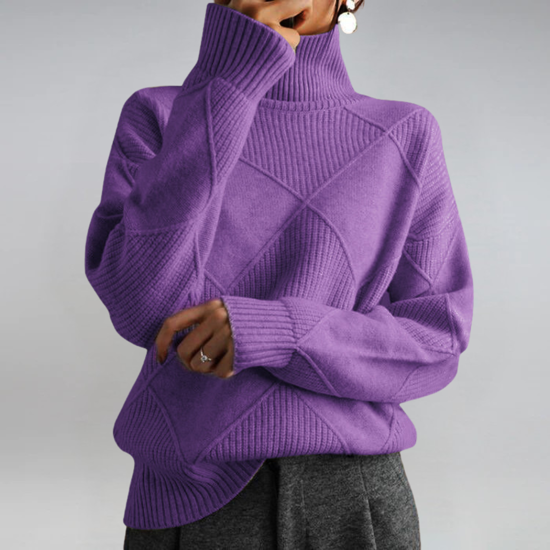 Lauren | Women's Cashmere Turtleneck Sweater