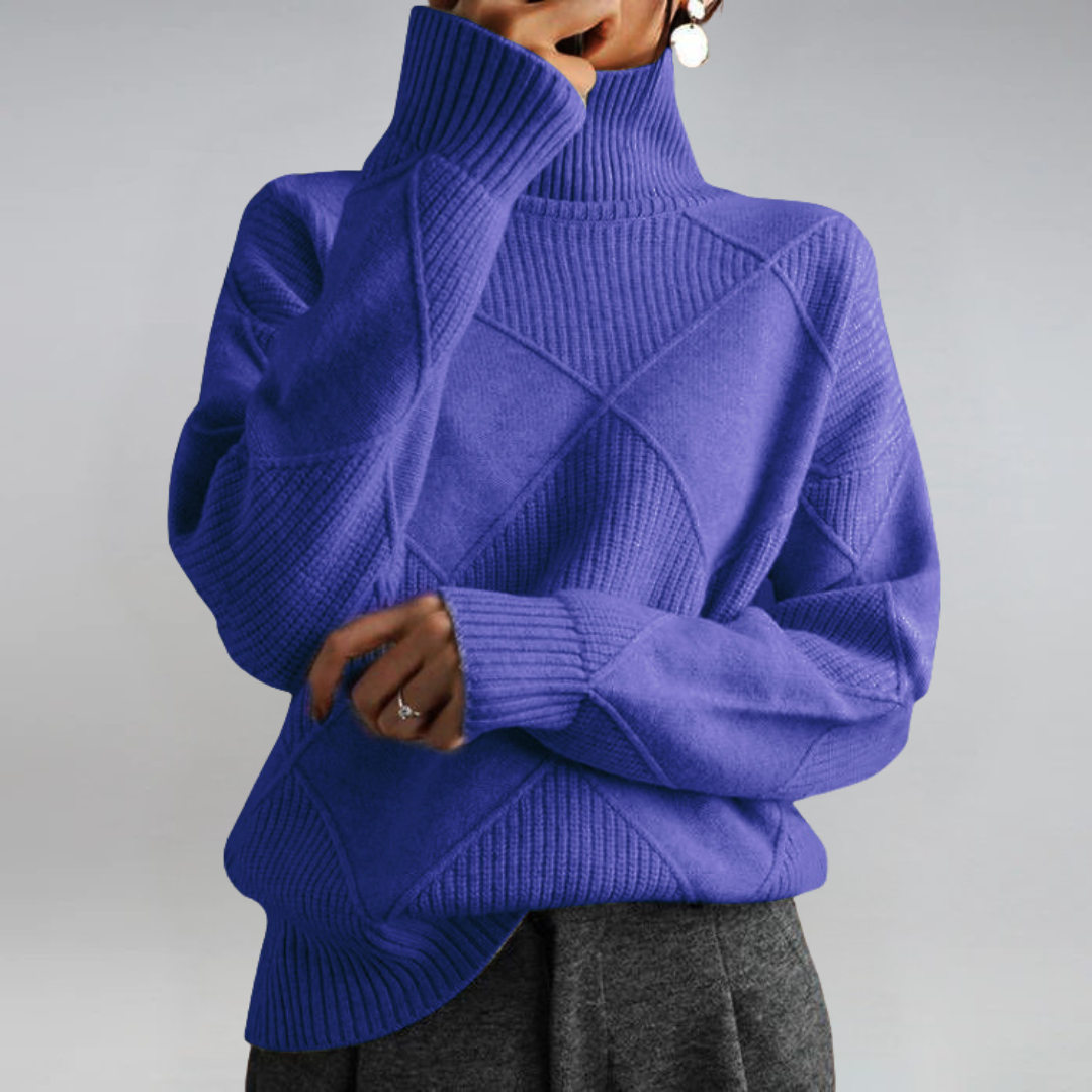 Lauren | Women's Cashmere Turtleneck Sweater
