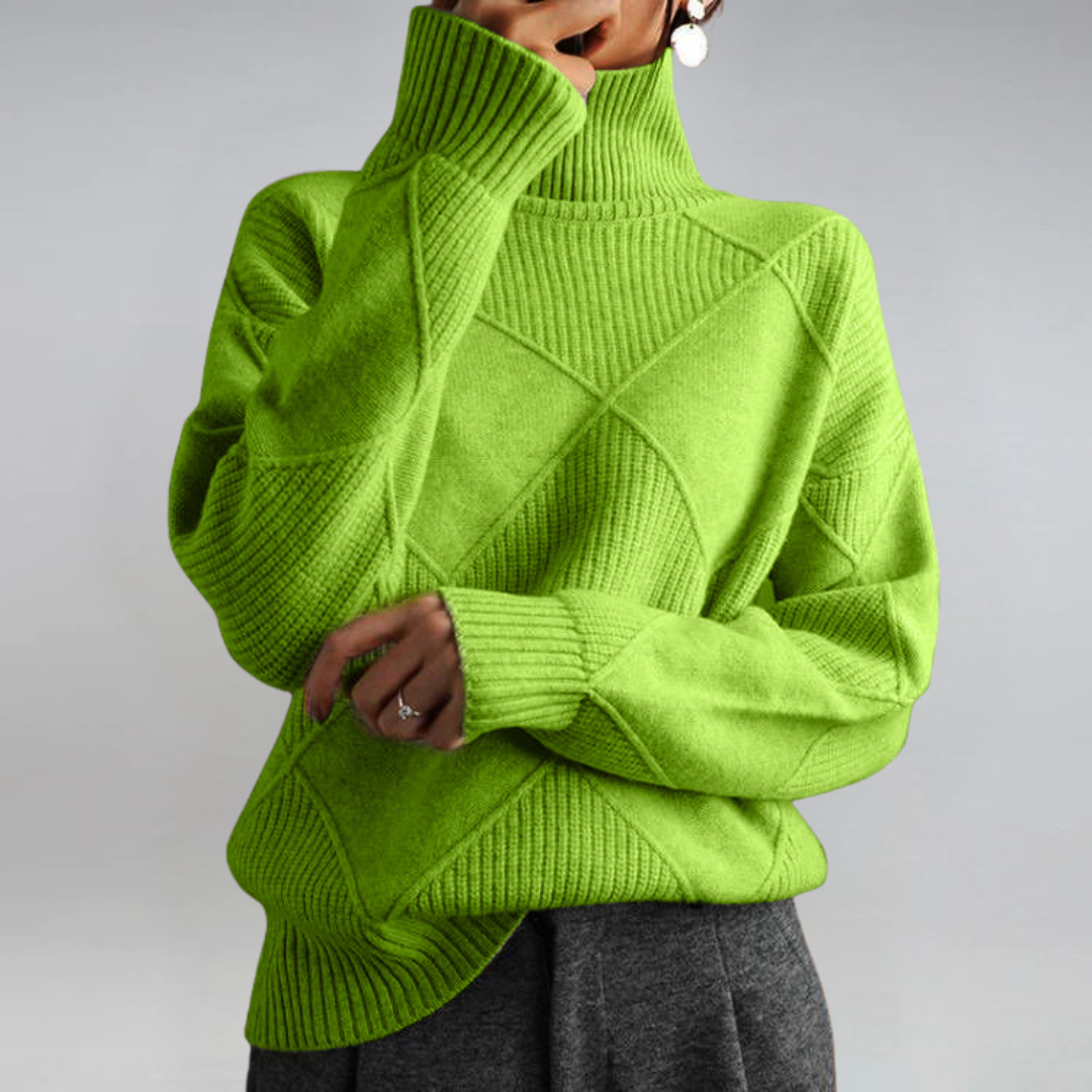 Lauren | Women's Cashmere Turtleneck Sweater