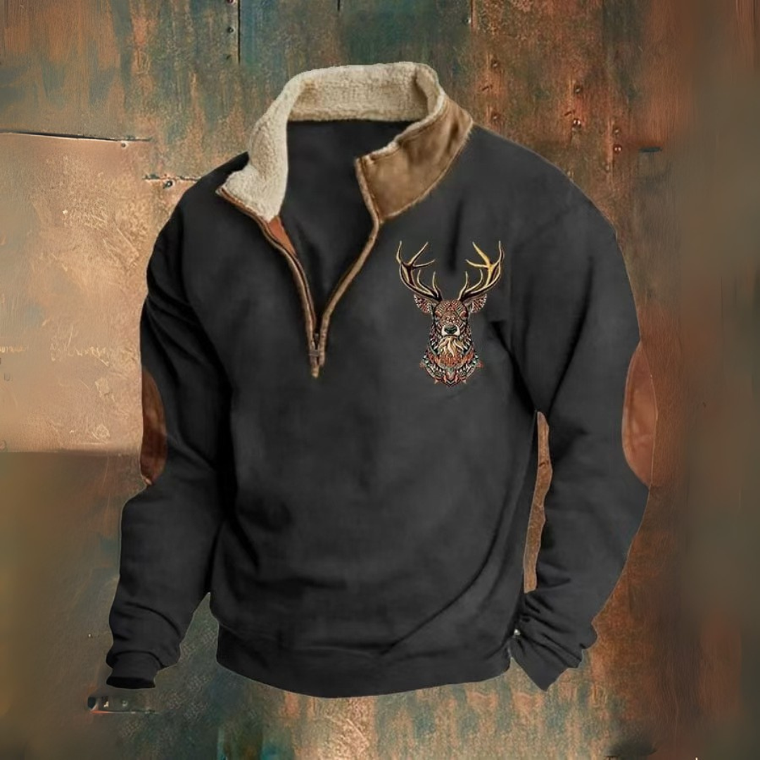 Paolo | Quarter Zip Sweater