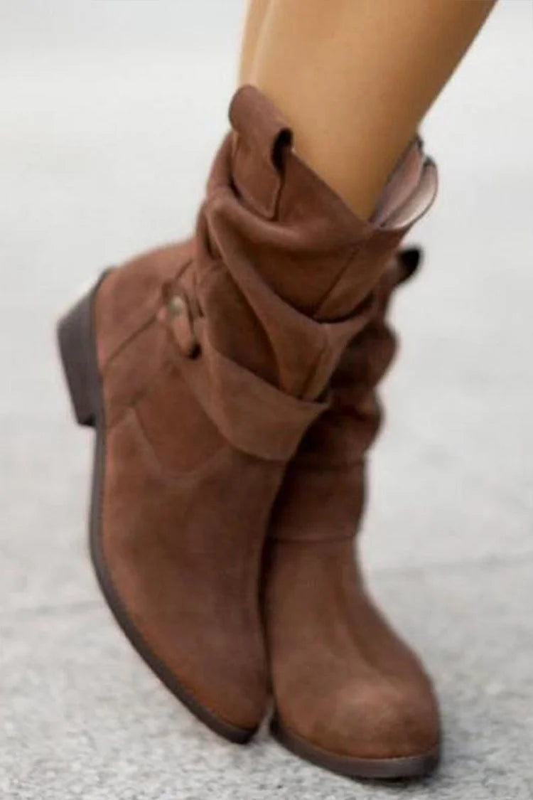 Clémence™ | Soft Suede Ankle Boots