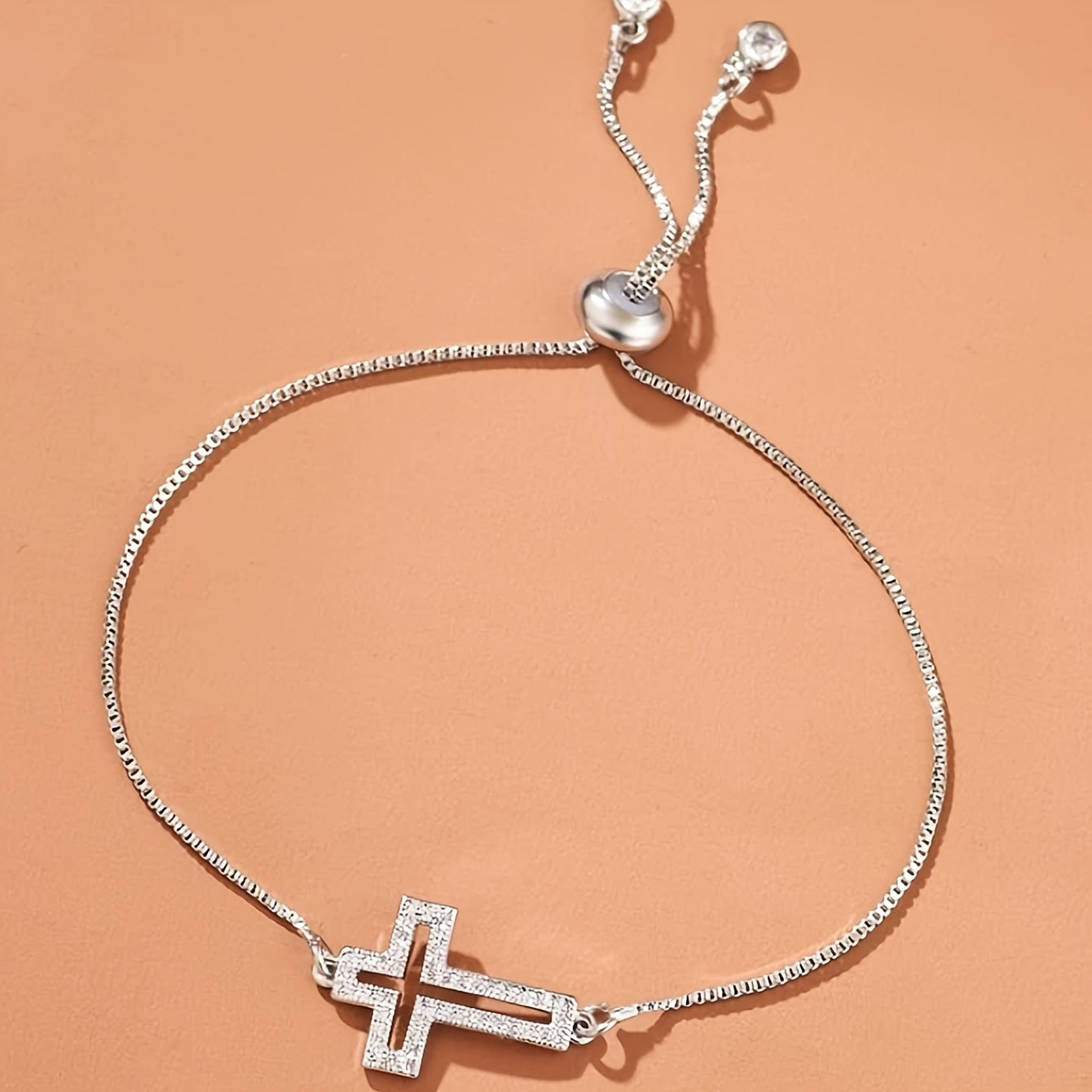 Vintage Cross Bracelet