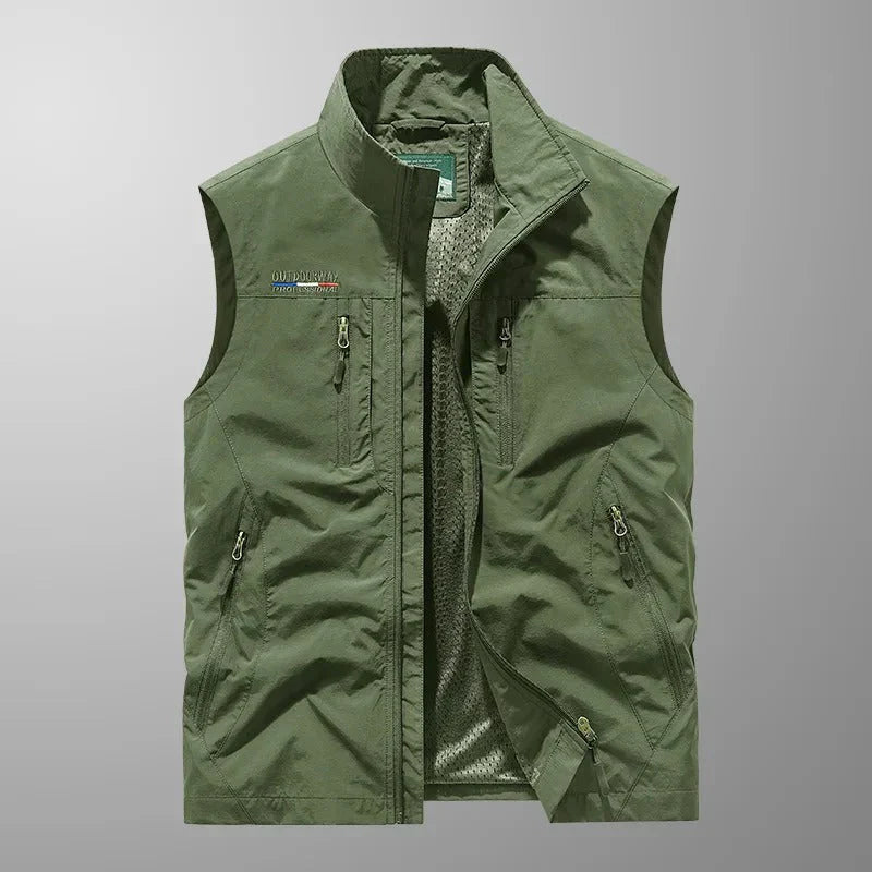 Boli | Breathable Cargo Gilet with Multiple Pockets