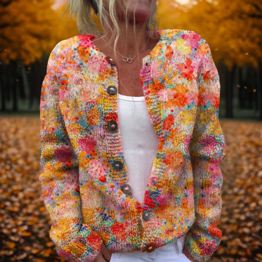 Gwen | Women's Floral Print Cardigan
