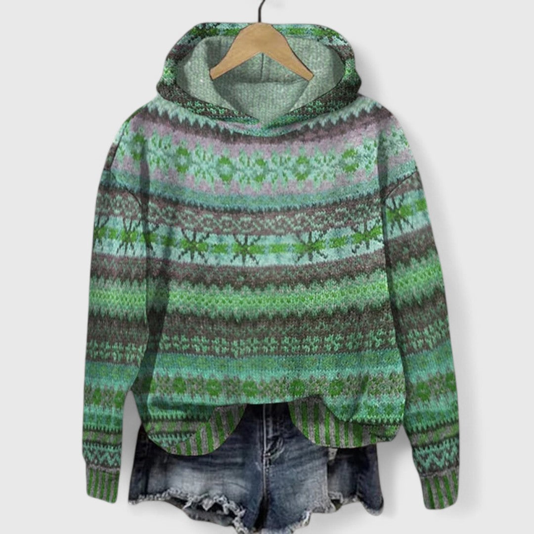 Silvanna | Retro Hoodie Sweater