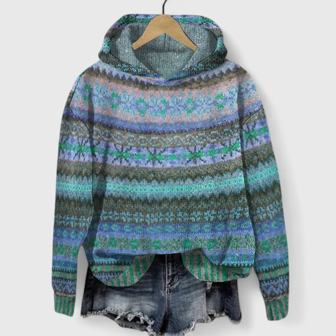 Silvanna | Retro Hoodie Sweater