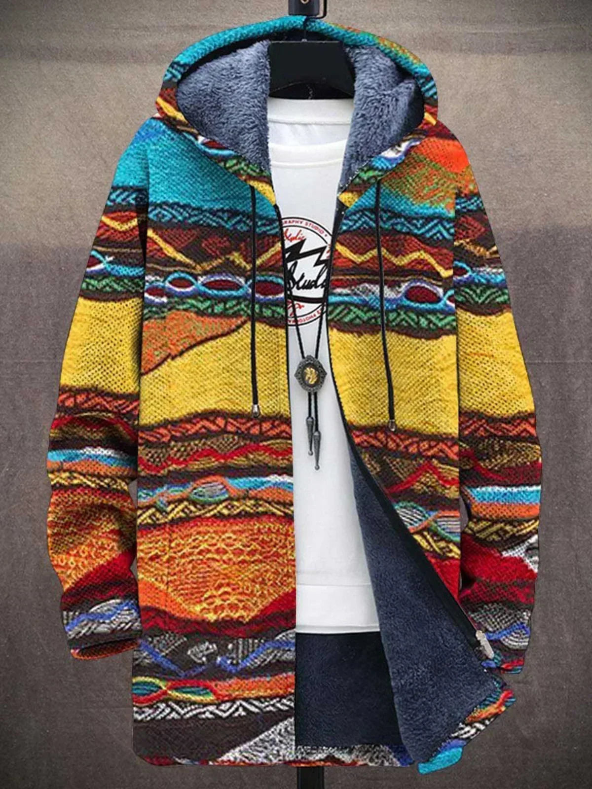Women’s Casual Art-Inspired Cardigan | Relaxed Fit