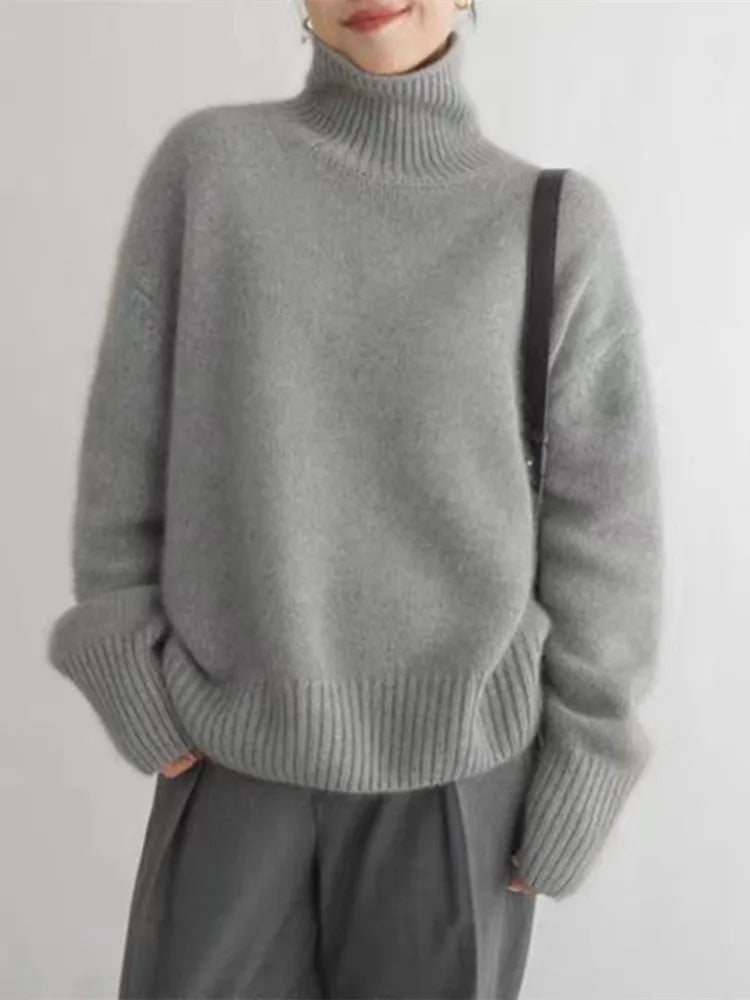Margaret | Women's Turtleneck Sweater
