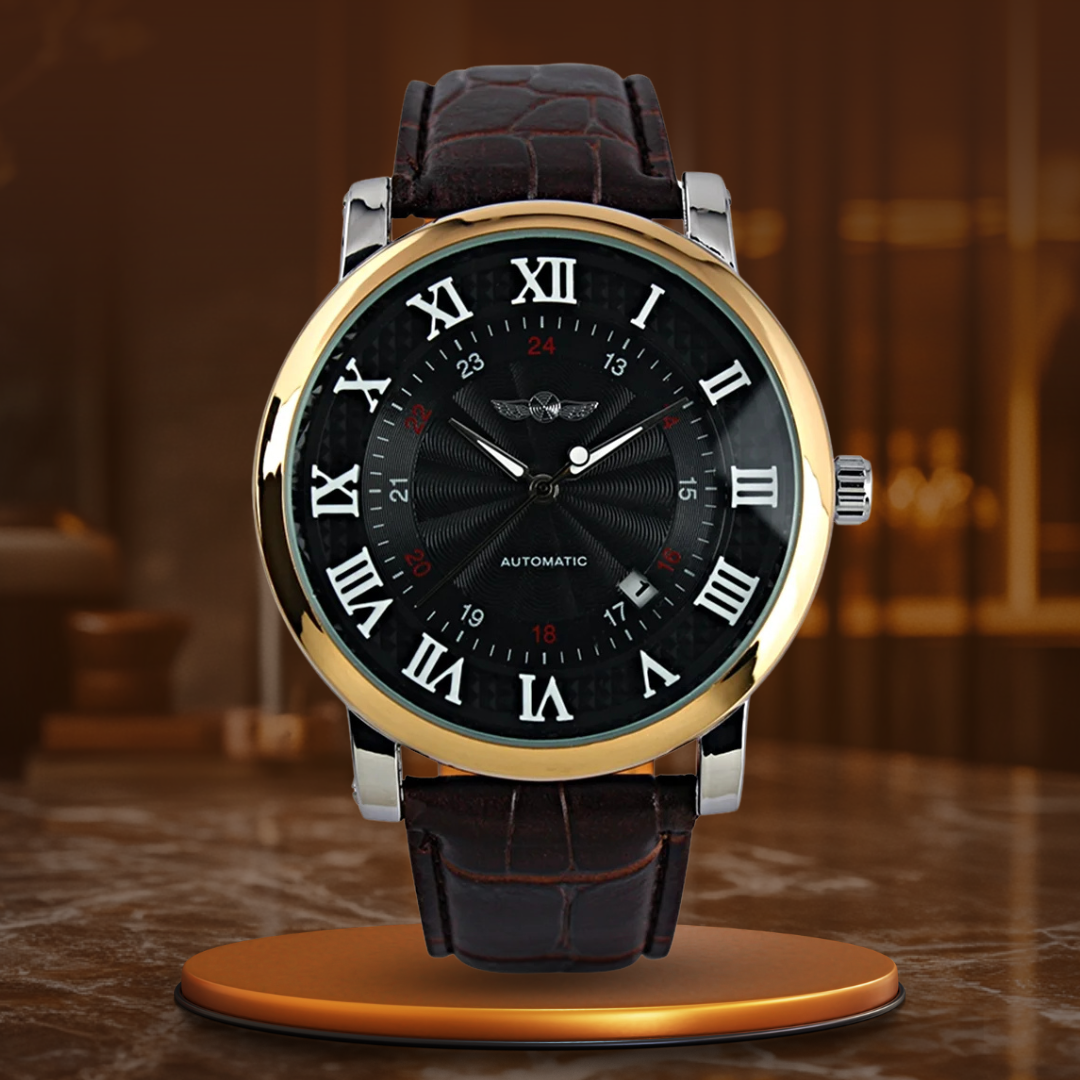 Luxury Automatic Leather Watch™ - Olsen & Olsen