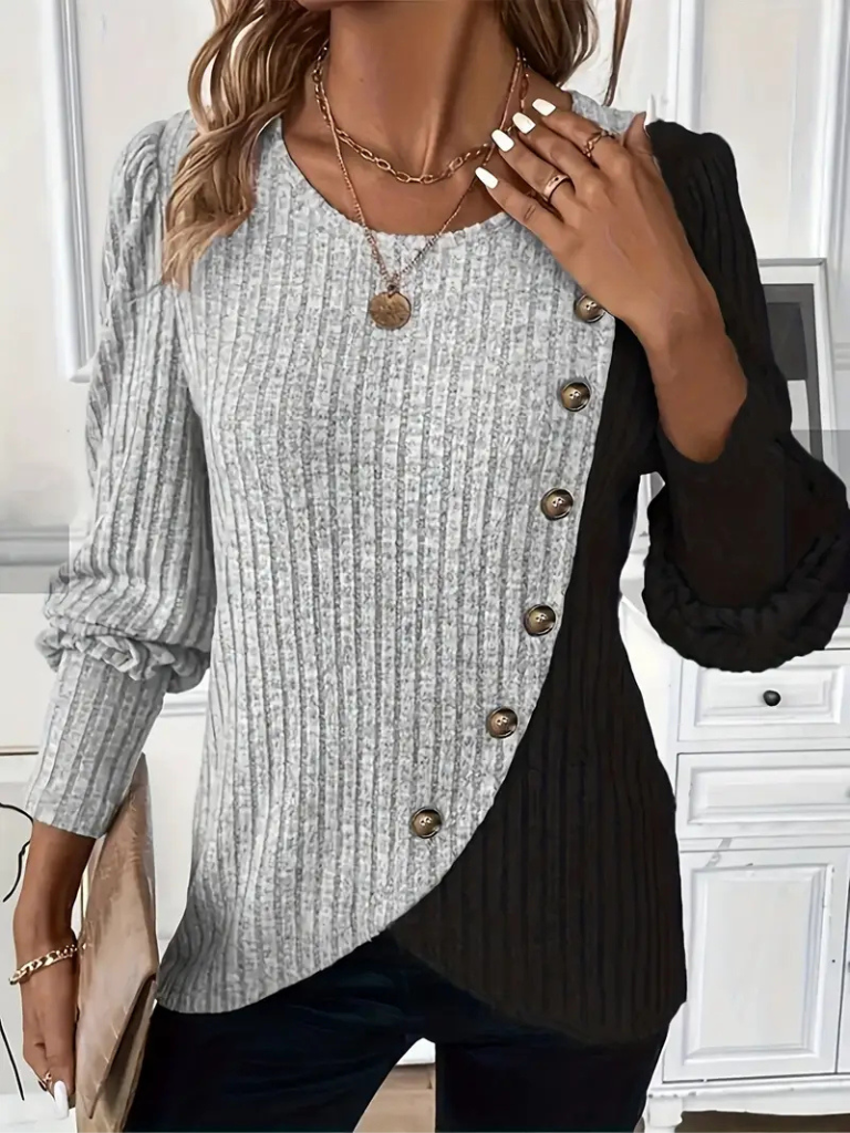 Women's Casual Knit Longsleeve