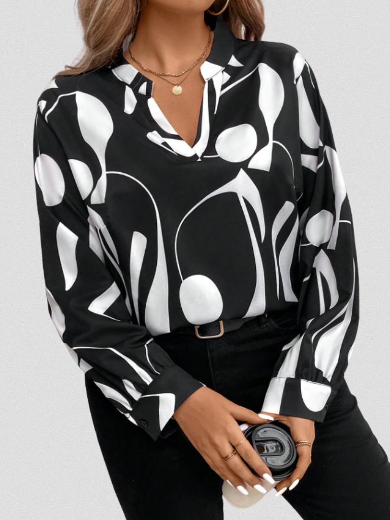 Women's Satin Look Blouse