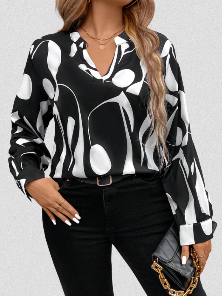 Women's Satin Look Blouse