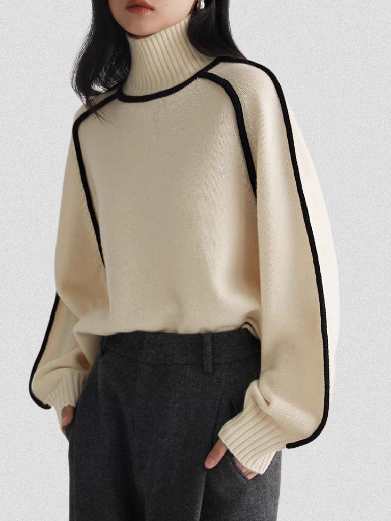 Women's Contrast Sweater