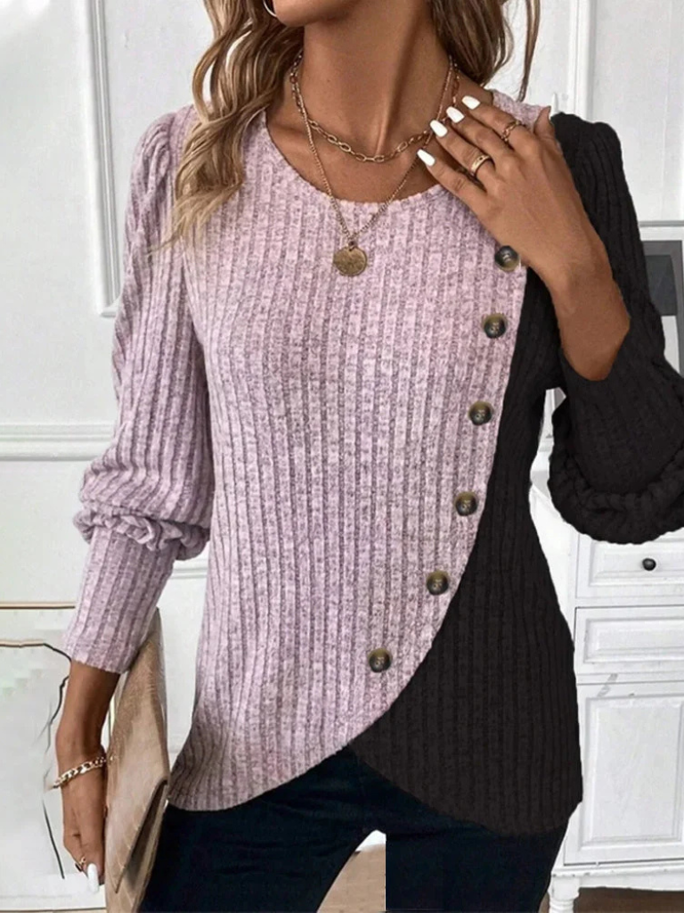 Women's Casual Knit Longsleeve