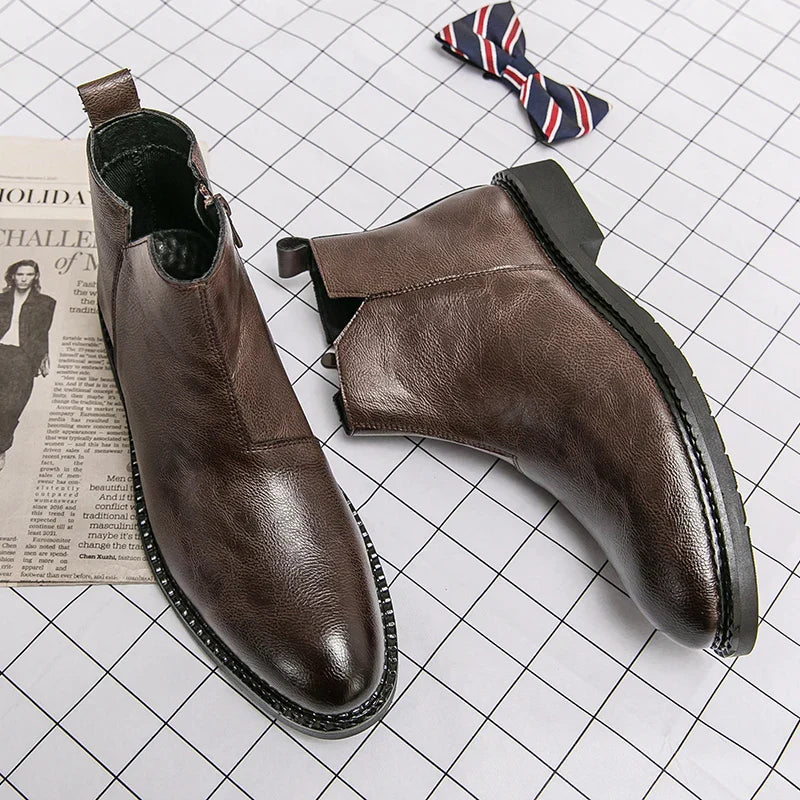 Genuine Leather Rufus Boots