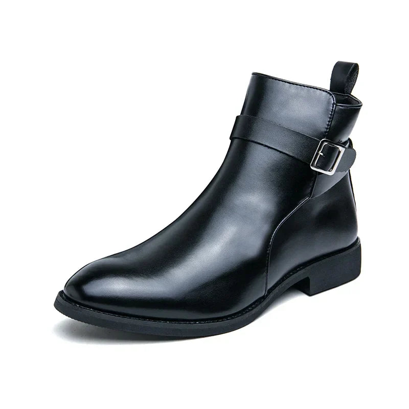Genuine Leather Chelsea Boots by Sergio