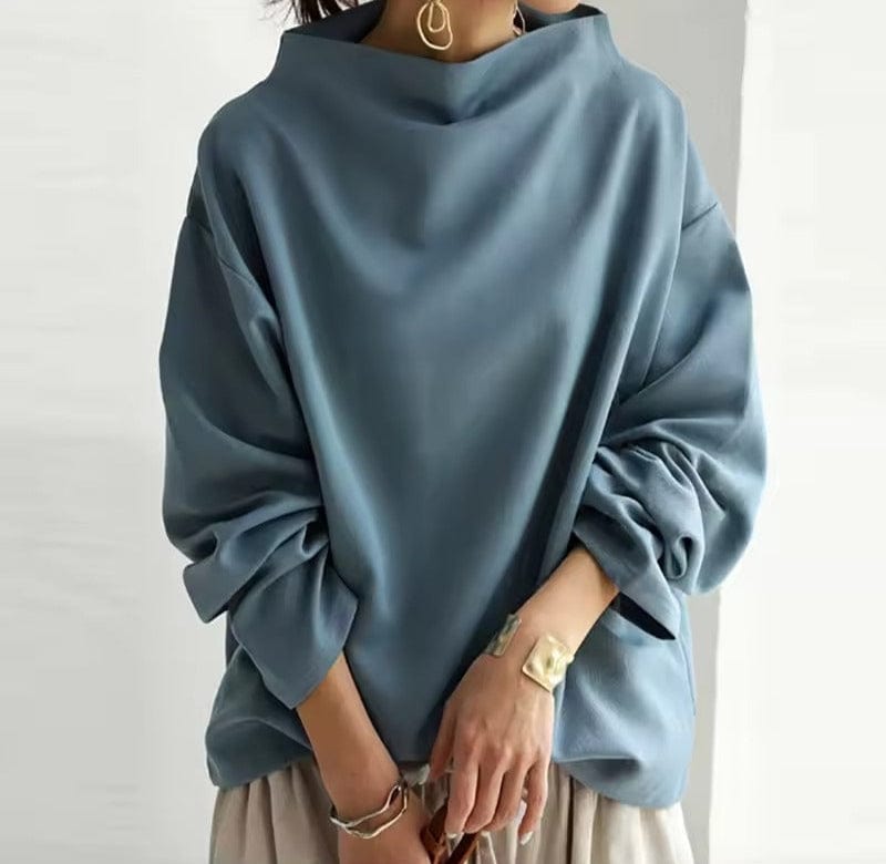 Linda | Women's Cozy High-Neck Sweater