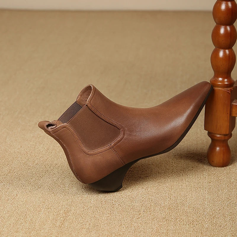 Genuine Leather Boots Laira