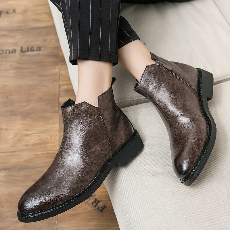 Genuine Leather Rufus Boots