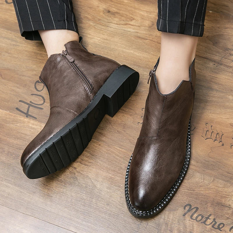 Genuine Leather Rufus Boots