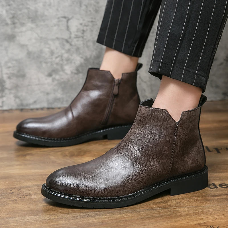 Genuine Leather Rufus Boots