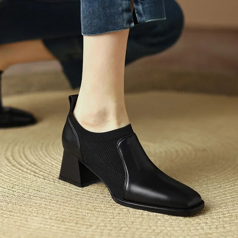 Amirelle | Women's Square Ankle Boots