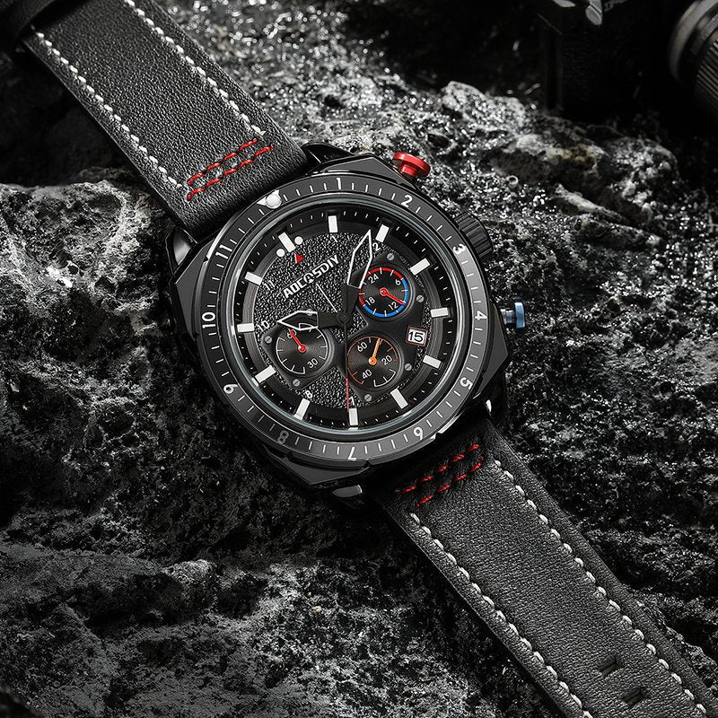 Luxury Quartz Sport Chronograph Watch™ - Olsen & Olsen