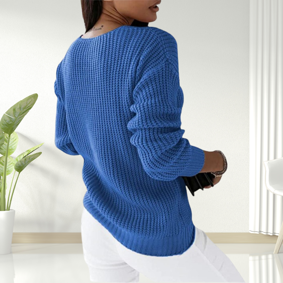 Moira | Comfortable V-Neck Sweater