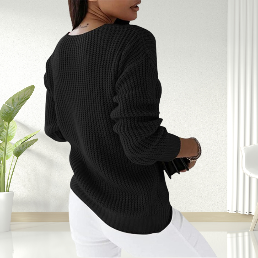 Moira | Comfortable V-Neck Sweater