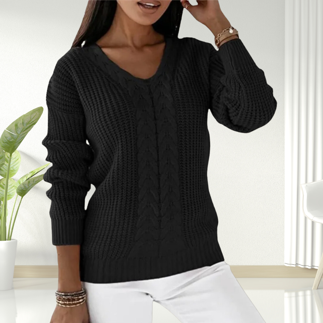 Moira | Comfortable V-Neck Sweater