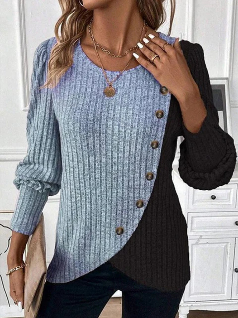 Women's Casual Knit Longsleeve