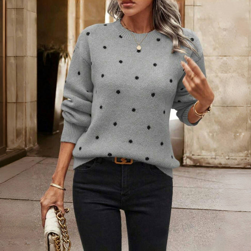 Emilie | Classic Dotted Sweater