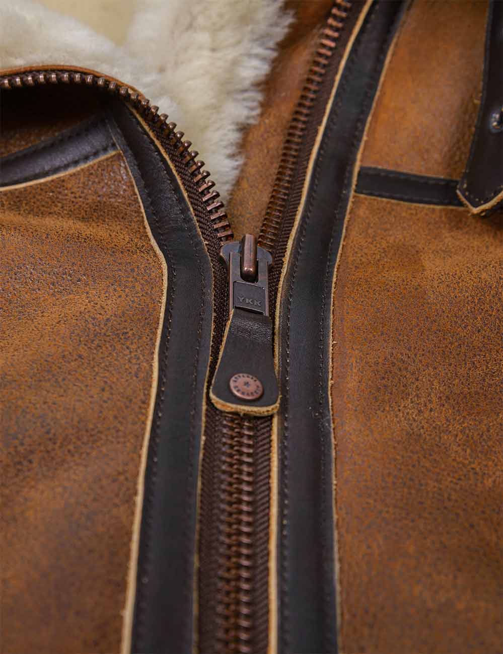 Aron™ | Bomber Jacket with Faux Fur Hood