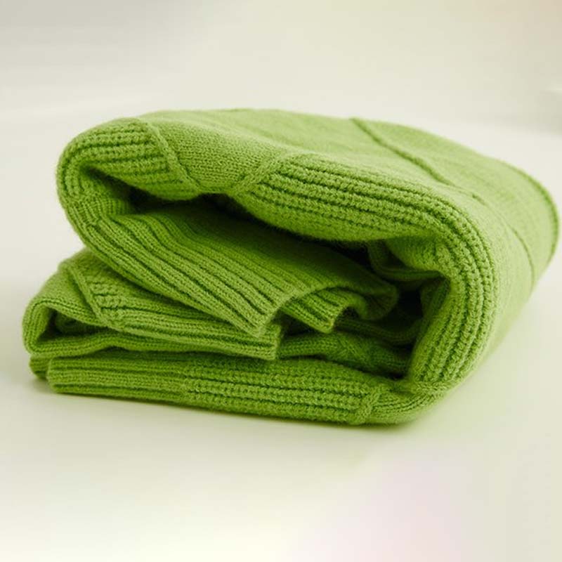 Orelia | Cozy High Collar Knit Sweater