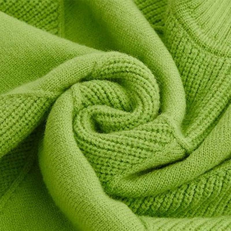 Orelia | Cozy High Collar Knit Sweater