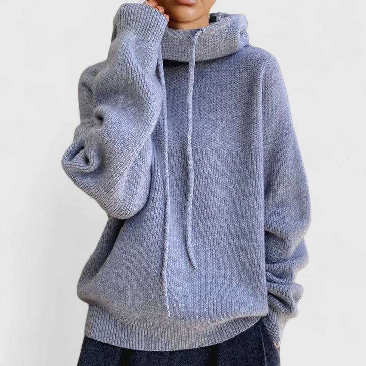 Marie | Women's Cozy Knit Hoodie