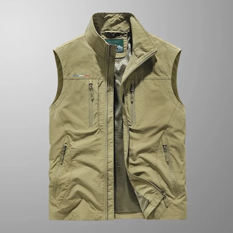 Boli | Breathable Cargo Gilet with Multiple Pockets
