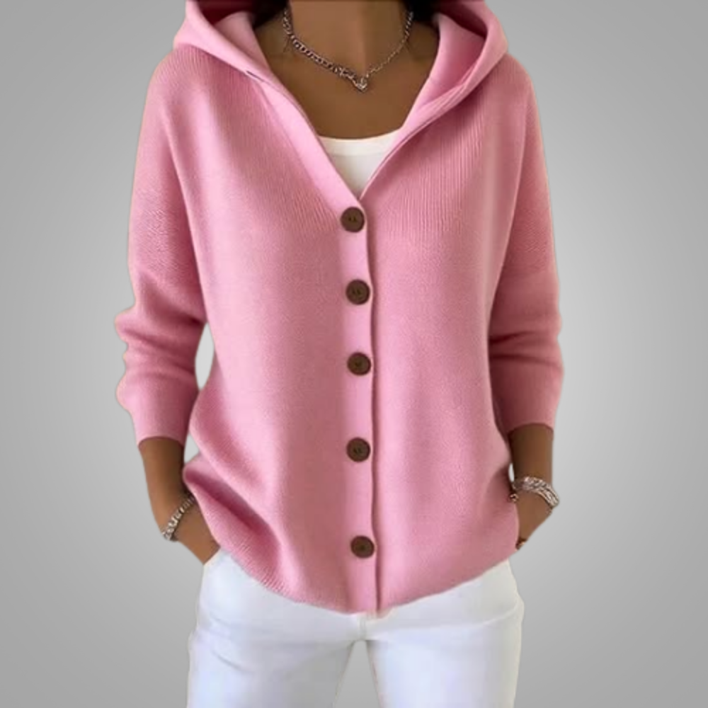 Emma | Button-Up Hoodie Vest