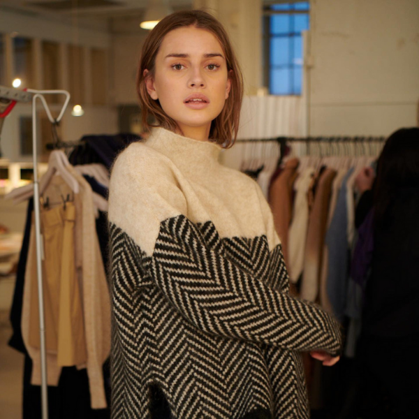 Helena | Cotton Turtleneck Sweater