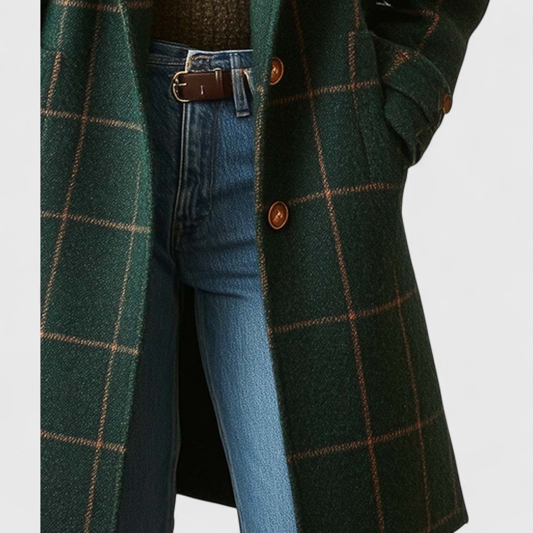 Sally | Women's Classic Check Coat