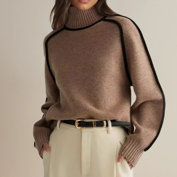 Aura | Turtle-Neck Pullover