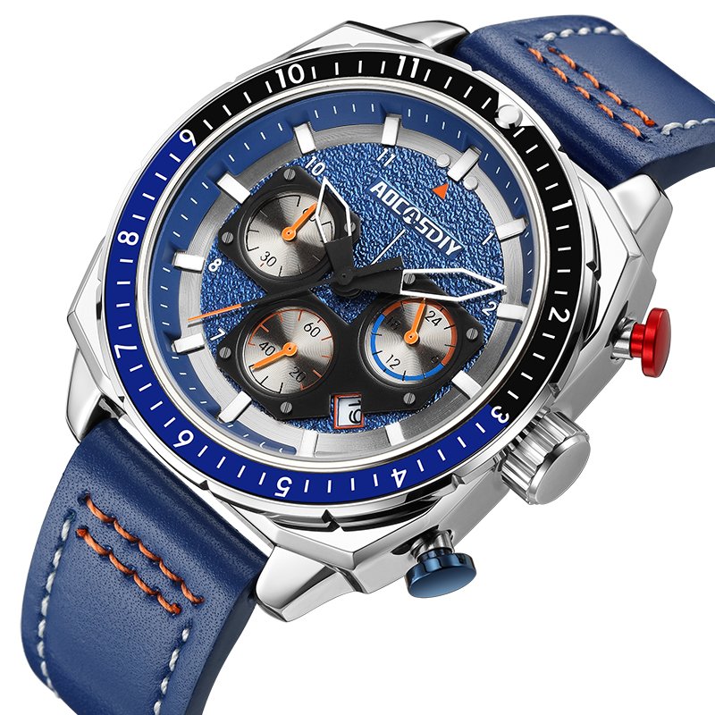 Luxury Quartz Sport Chronograph Watch™ - Olsen & Olsen